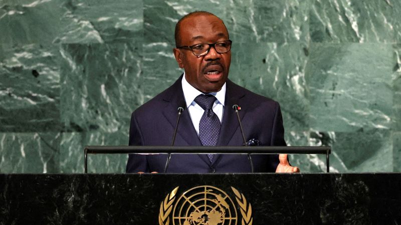 Gabon military officers claim to have seized power after election