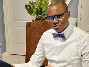 George Mbugua, Director of Respiratory Therapy at the Kindred Hospital-Dallas